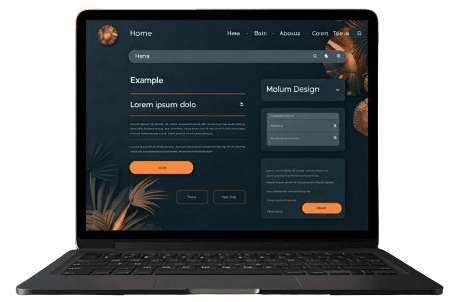 Orange Colour Website Image | Ballito Web Design